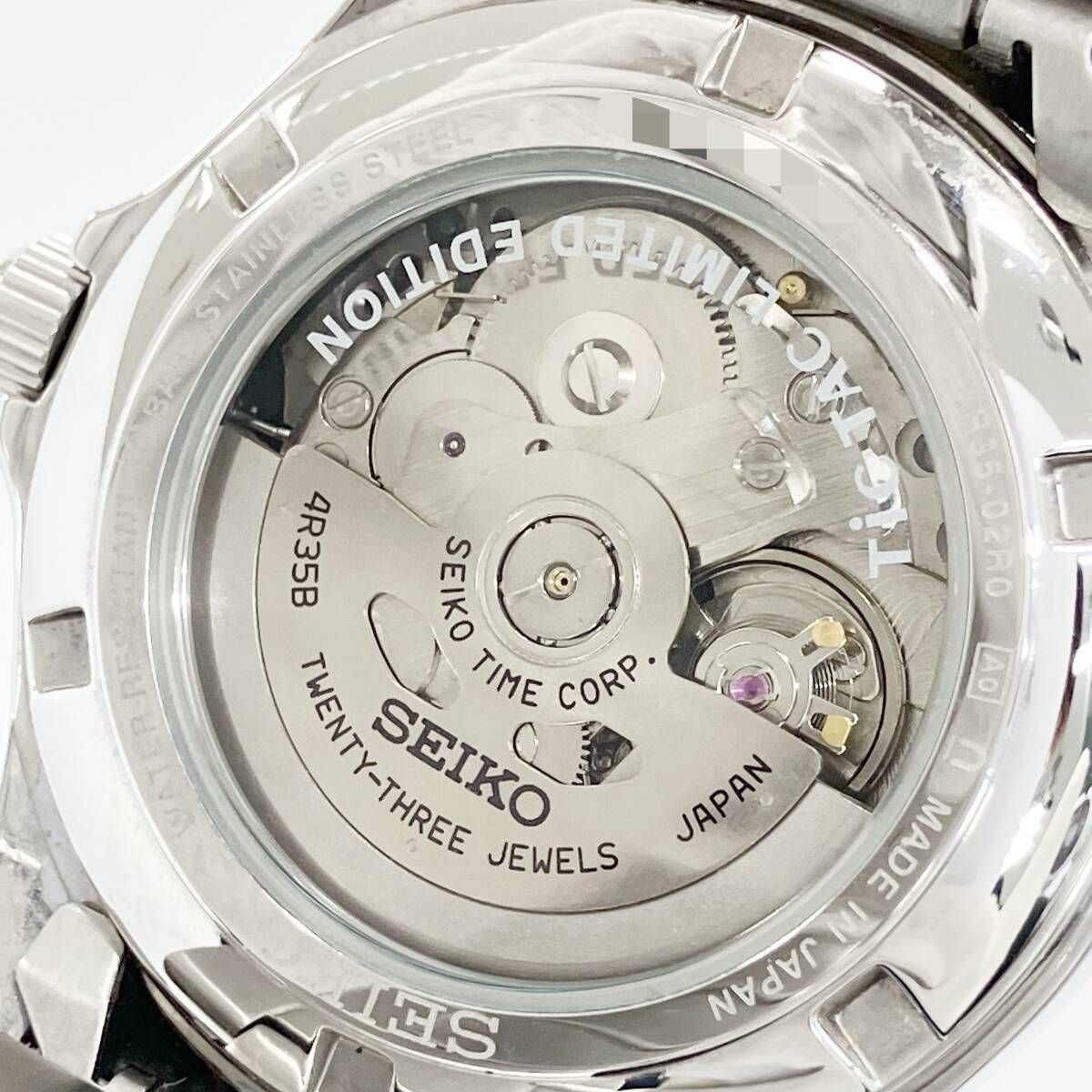 SEIKO × TiCTAC 自動巻き 腕時計 23JEWELS 日差約＋3秒 セイコー 