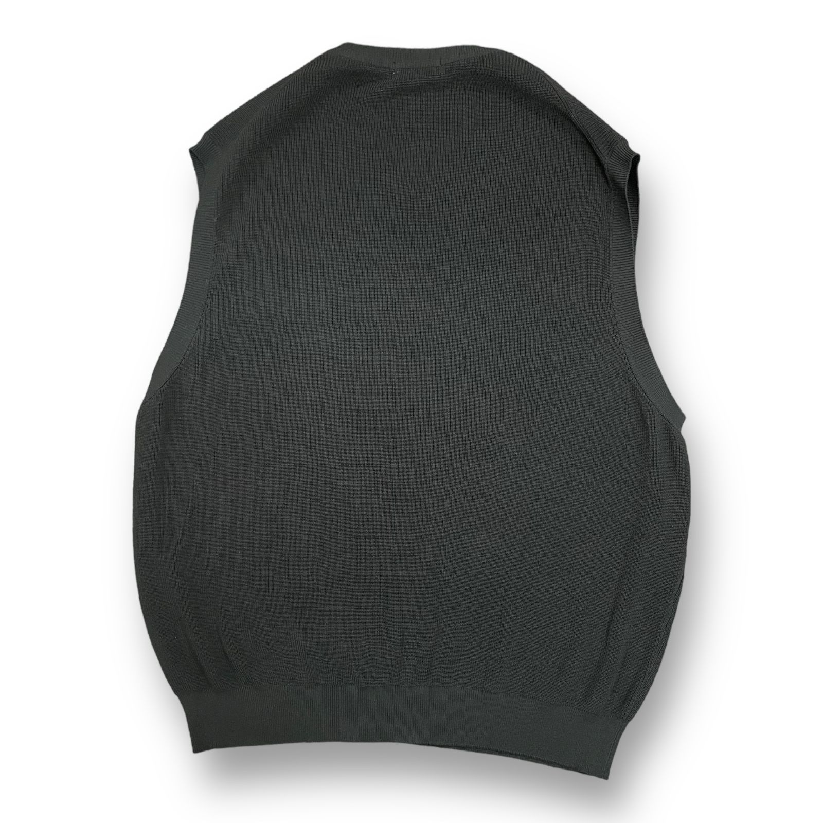 トップス COOTIE Rib Stitch V Neck Vest COOTIE / Hard Twisted Yarn Rib Stitch V Neck Vest -Black-
