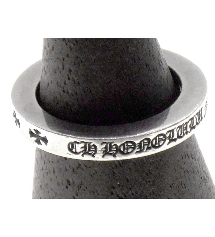 クロムハーツ Chrome Hearts 3mm SPACER PLN/スペーサープレーン サイズ:15.5号 シルバーリング 中古 NO05 CHROME HEARTS クロムハーツ 3mm SPACER FUCKYOU 3mm スペーサー