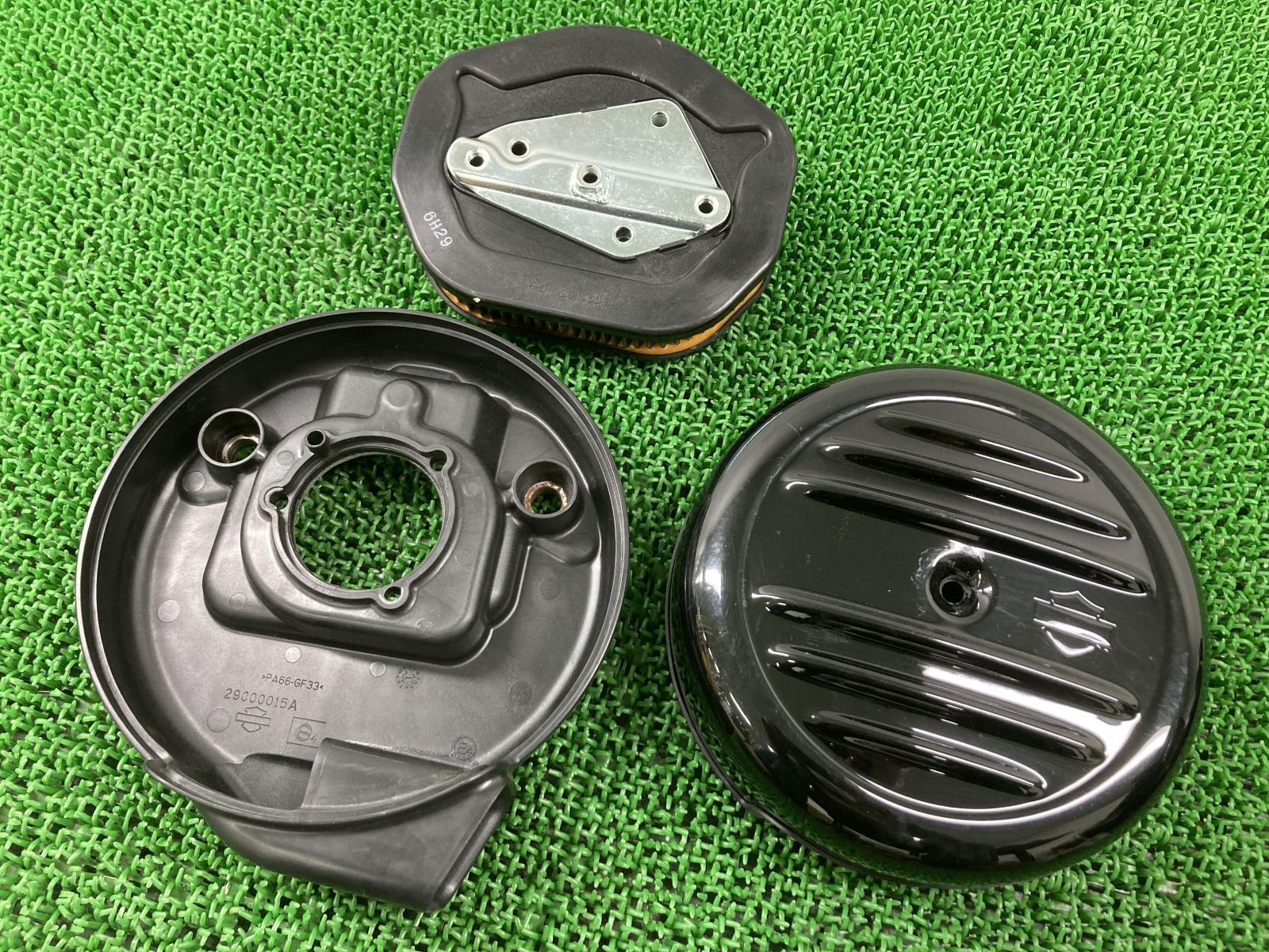XL883N エアクリーナーボックス 5HD4LE2EXHC417*** ハーレー 純正 中古 2017年式外し アイアン スポーツスター 割れ欠け無し 品薄
