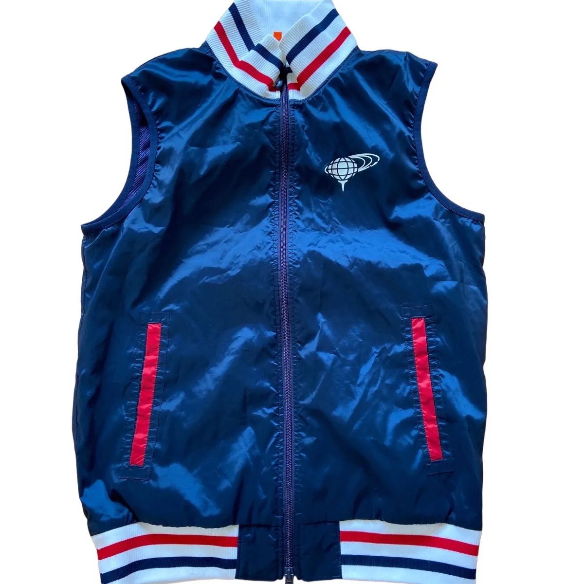 BEAMS GOLF ネイビー M ベスト