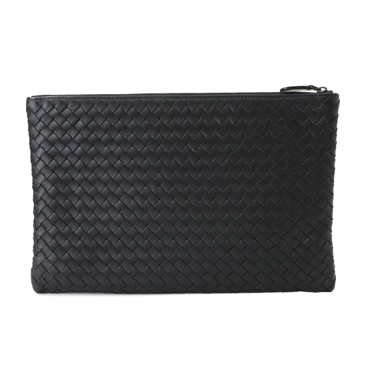 新品同様/ BOTTEGA VENETA ボッテガヴェネタ 608608 マキシイントレチャート ラージ ザ アルコ トートバッグ ブラック/グリーン メンズ 新品同様 BOTTEGA VENETA ボッテガヴェネタ イントレチャート ビジネス