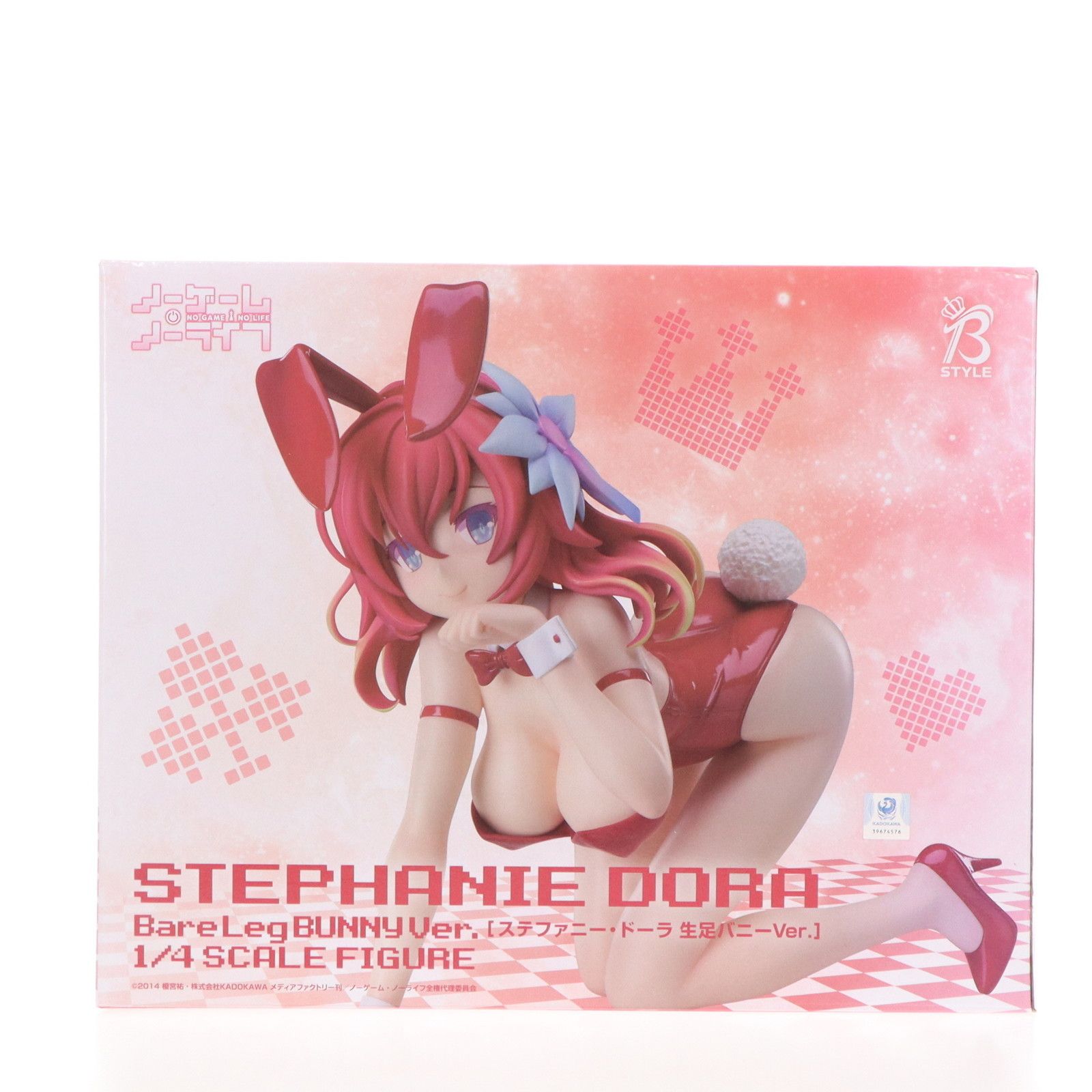 B-style ステファニー・ドーラ 生足バニーVer. ノーゲーム・ノーライフ 1/4 完成品 フィギュア GOODSMILE ONLINE SHOPu0026Amazon.co.jpu0026あみあみ限定 フリーイング