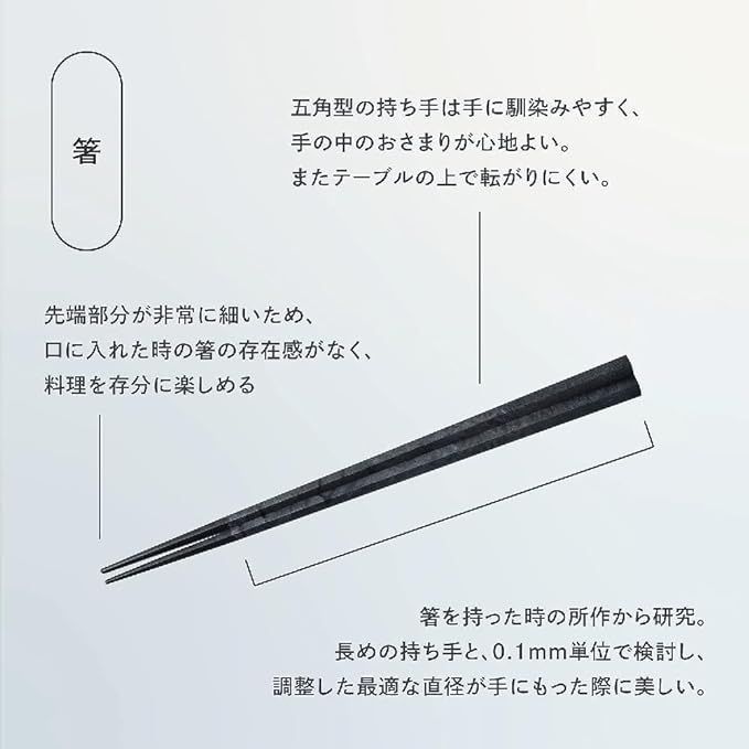 ARAS 五角箸 口抜けの良さ 長持ち 食洗機対応 石川県 自社工場で製造 長く使える 持ちやすい つかみやすい プラスチック トライタン おしゃれ  グリーン グレー 緑 箸 はし 先端 細い 使いやすい 耐熱温度 100度 Chopsti - メルカリ