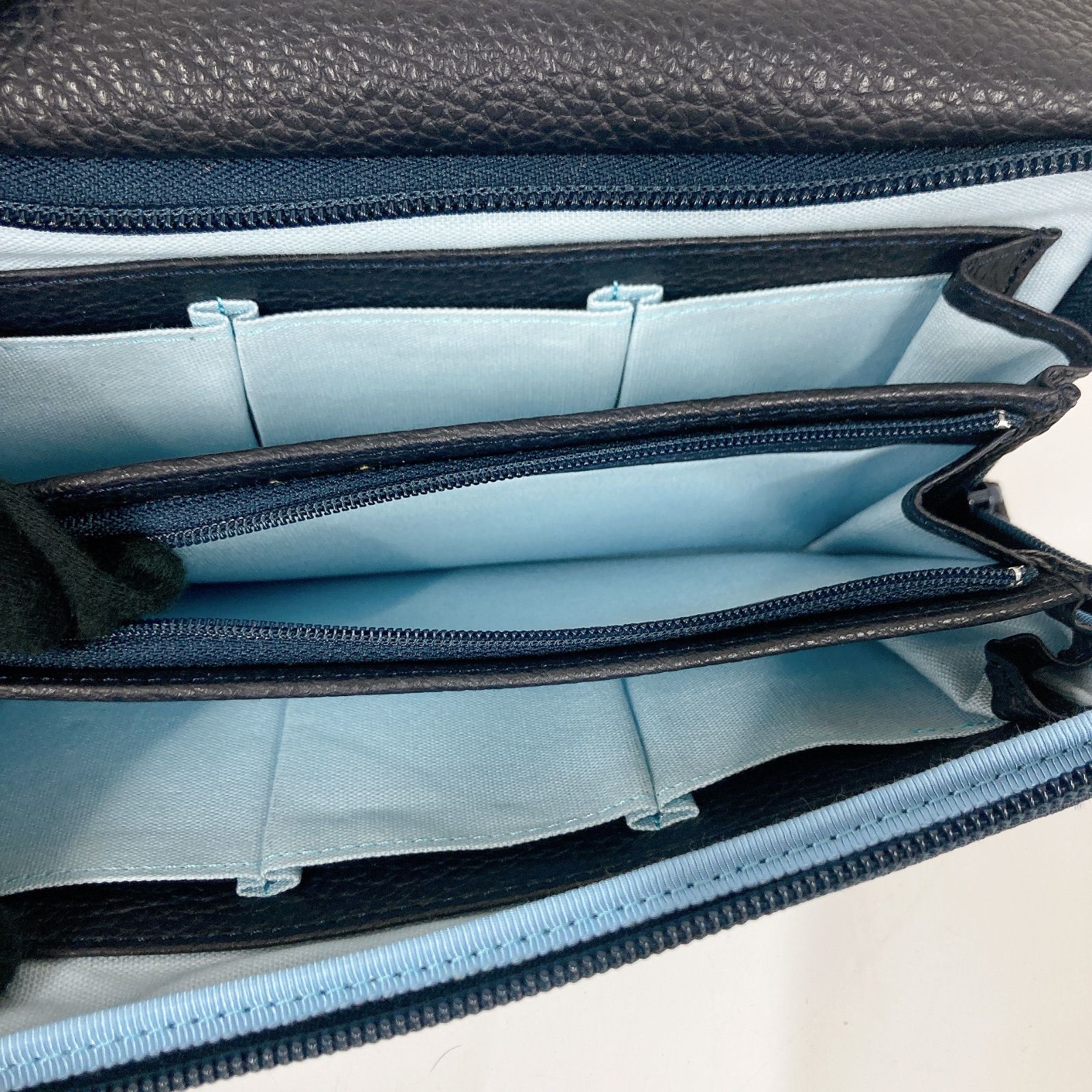 ☆ キタムラ お財布ショルダー バッグ ウォレット 長財布 本革