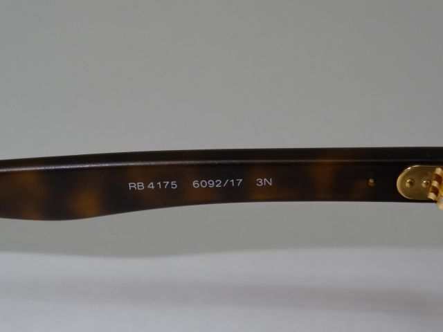 レイバン サングラス ブルーミラー べっ甲柄 RB4175 Ray Ban サングラスRB4175 unisex レイバン サングラス ブルーミラー