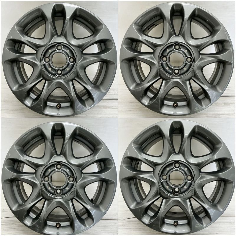 中古 15インチ アルミ FIAT フィアット 500 純正 4本セット