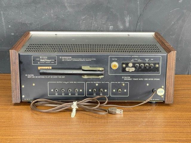 動作保証 TRIO KT-7007 FM/AM ステレオチューナー 【中古】 トリオ