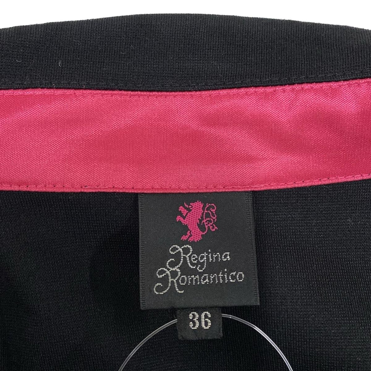 レジィーナロマンティコ ライダースジャケット サイズ36 S レディース - 黒 長袖 リヨセル ナイロン ポリウレタン 春 秋 SIROKUMA-CORPORATION_COM