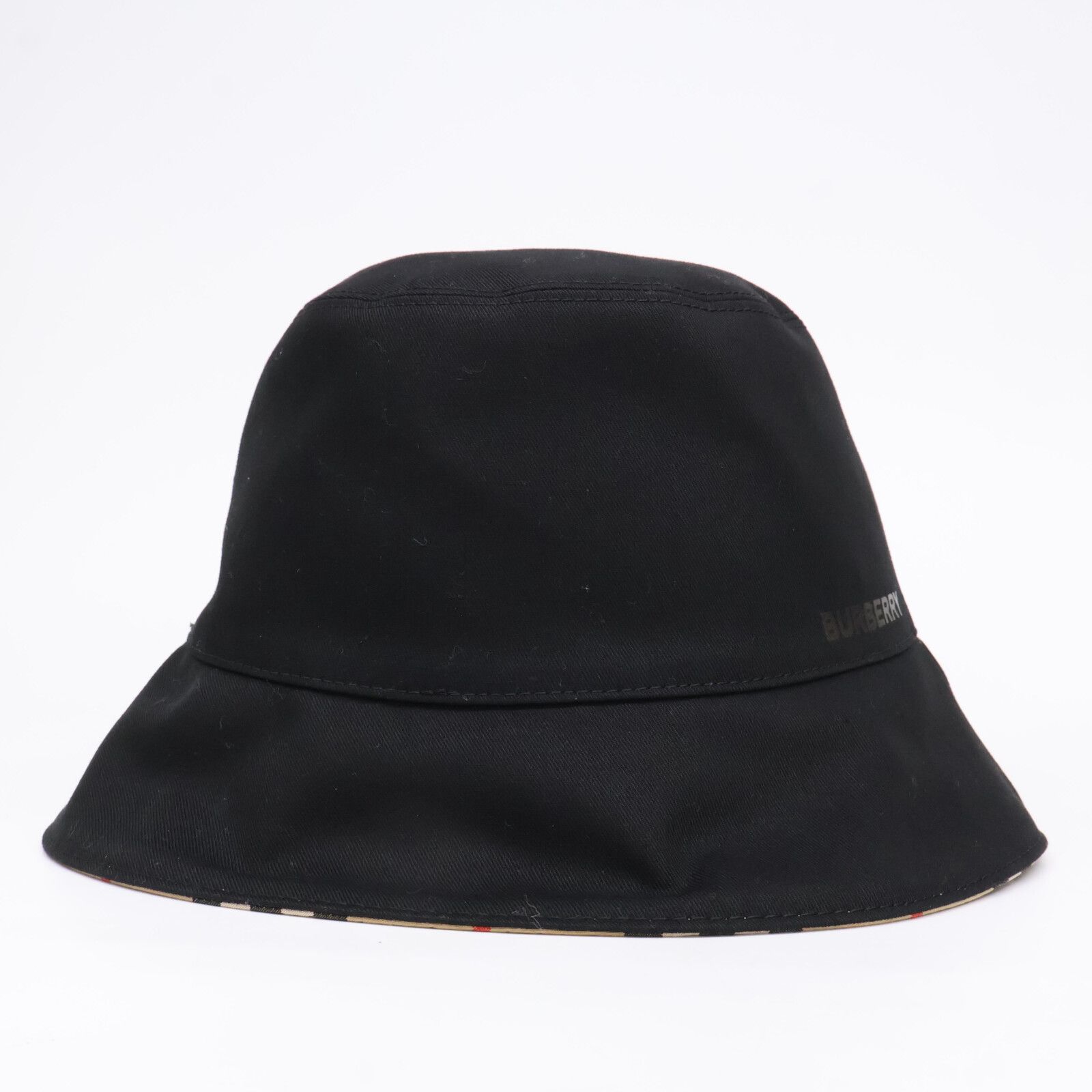 バーバリー アイコンストライプ バケットハット リバーシブル 楽天市場