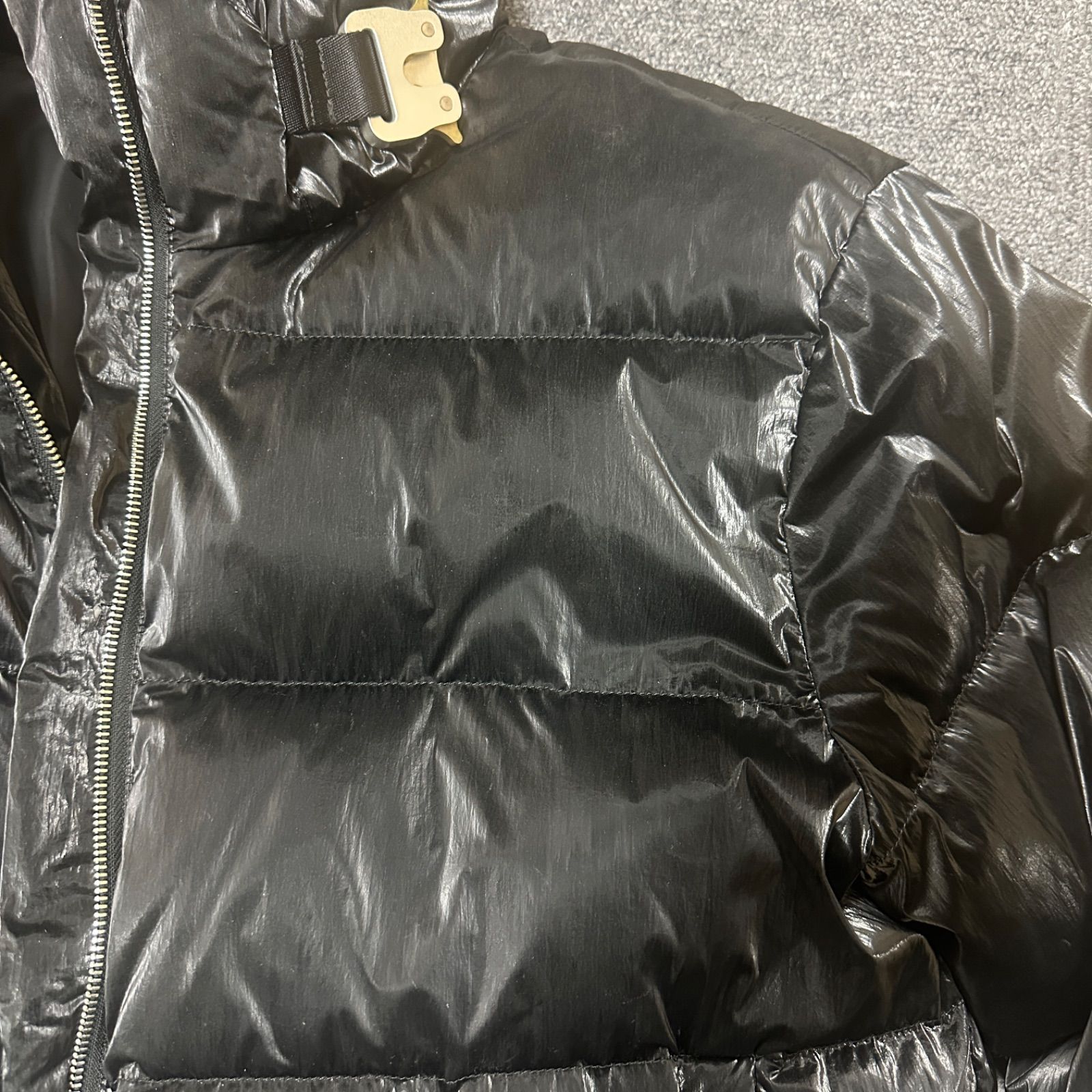 1017 ALYX 9SM ローラーコースター シャイニー ダウンジャケット 