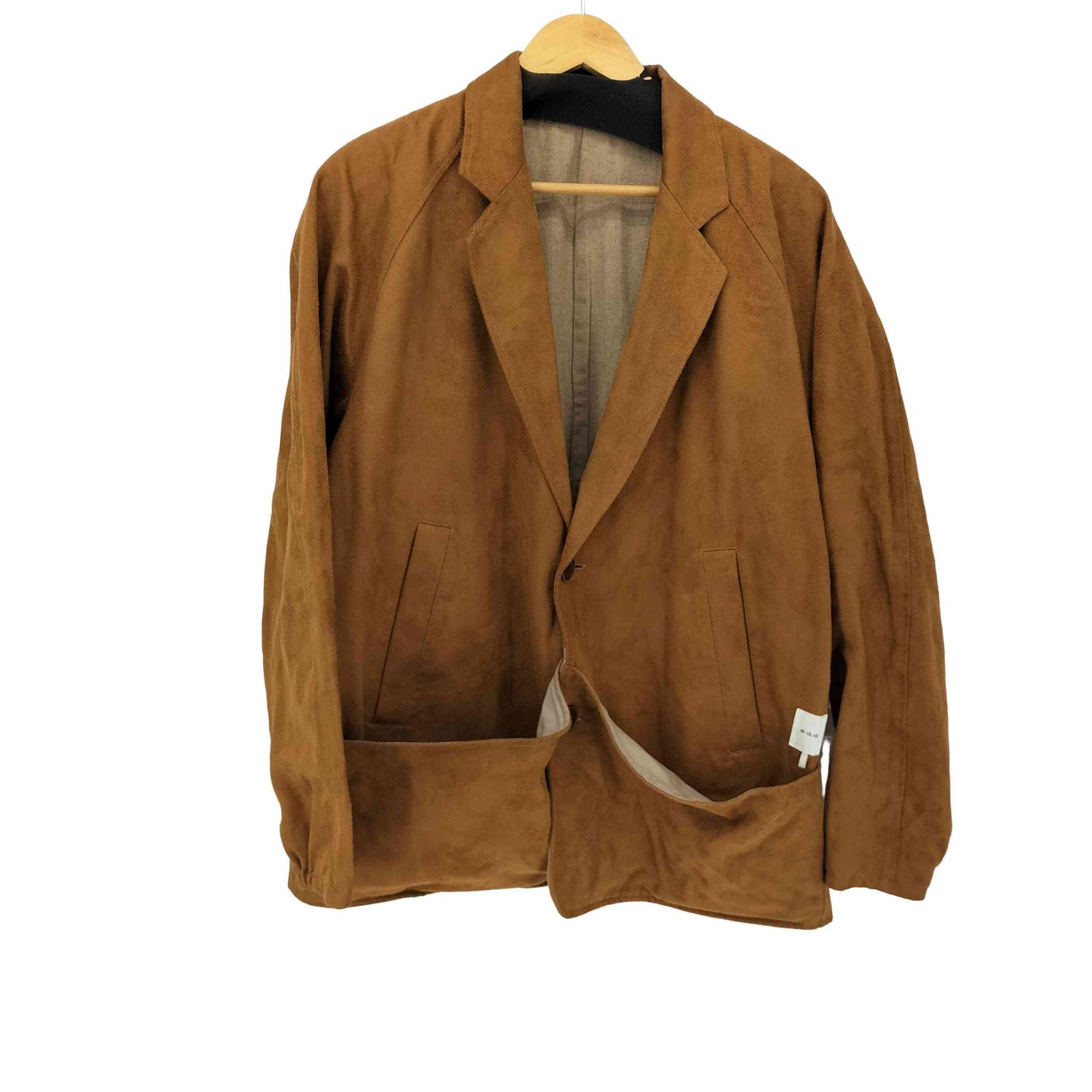 ユーズドフルギ USED古着 {{迷迭香}} 20AW VEGAN SUEDE Hervest ジャケット メンズ JPN：2 