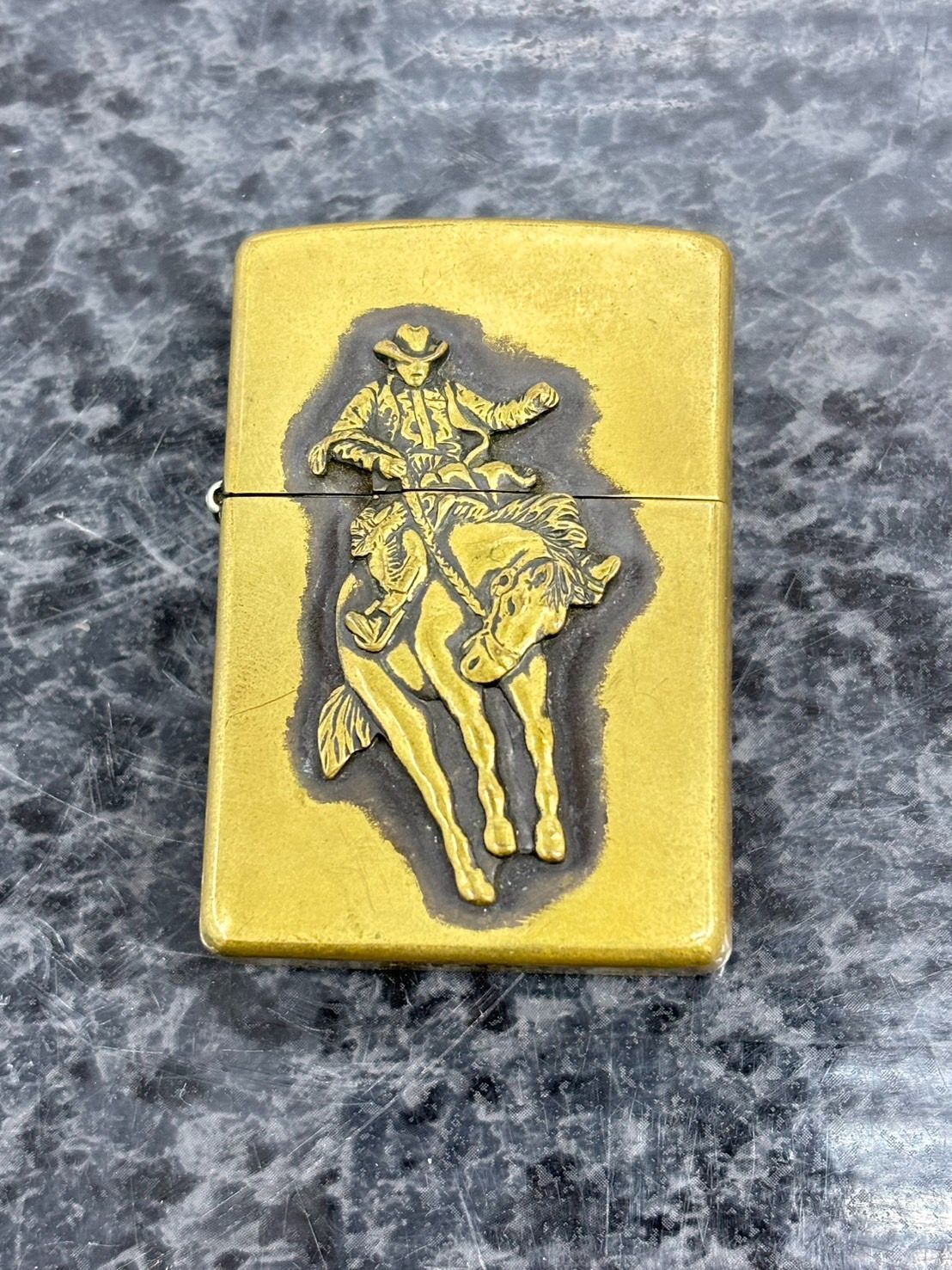 h57371ZIPPOジッポマルボロゴールド金ウエスタン1999年