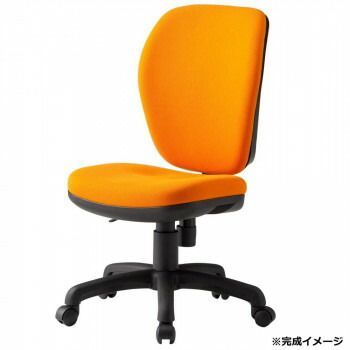 藤沢工業 TOKIO オフィスチェアハイバック FST-77H オレンジ
