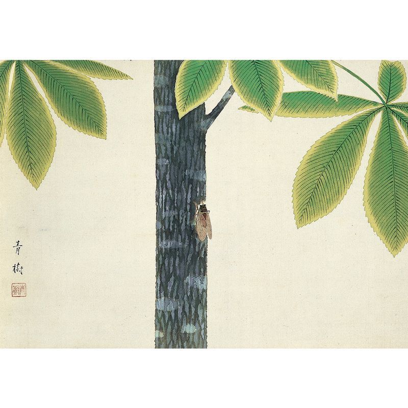 小茂田青樹、「麦踏」、希少な画集より、新品高級額・額装付、状態良好 小茂田青樹、「麦踏」、希少な画集より、新品高級額・額装付