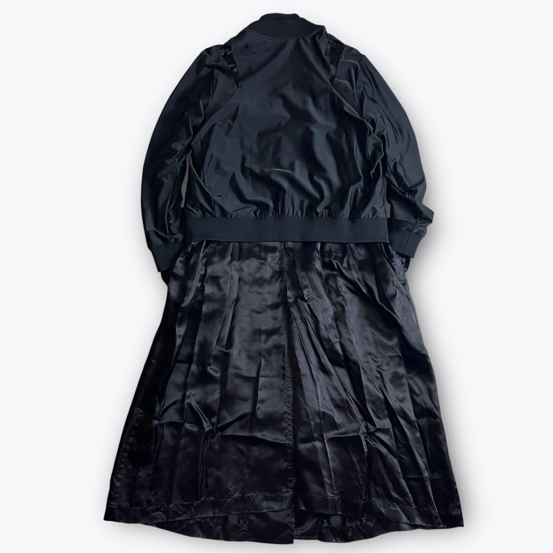 19SS COMME des GARCONS ドッキングコート 黒 2000000020709