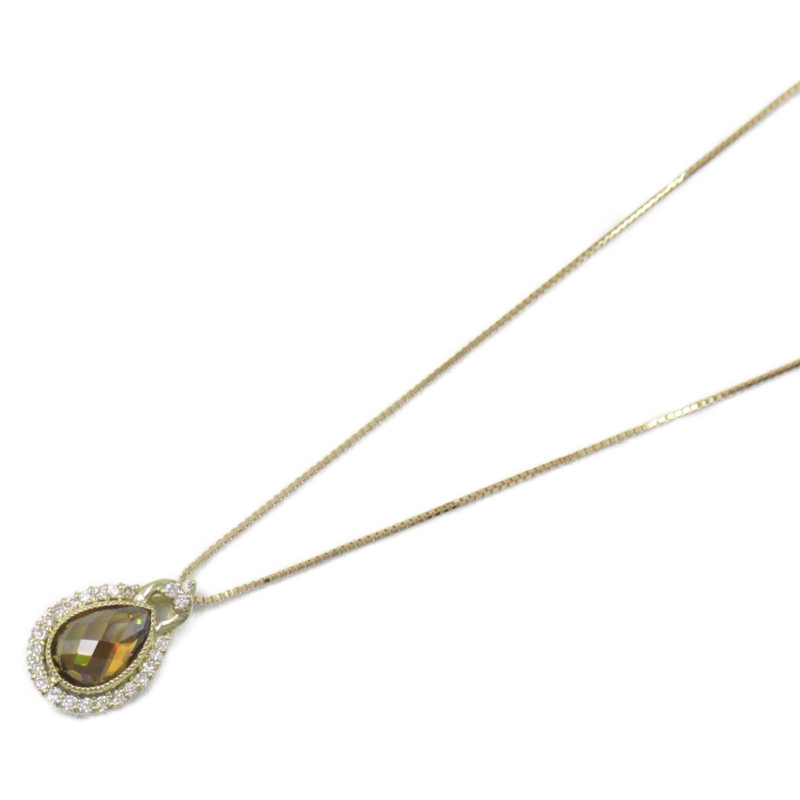 ジュエリー JEWELRY ネックレス スフェーン ダイヤモンド ネックレス 