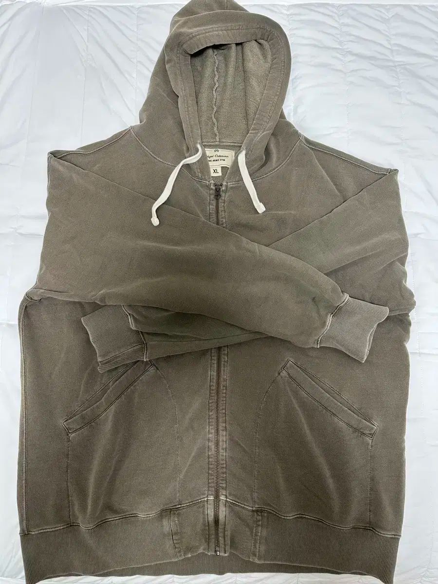 Nigel Cabourn ナイジェル ケーボン フード付き ジップアップパーカー xl