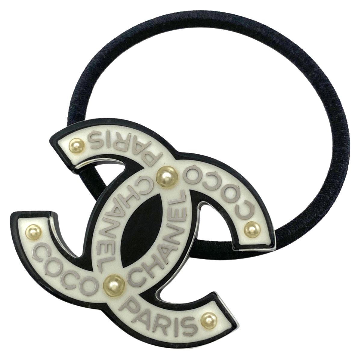 シャネル CHANEL ココマーク ヘアゴム 髪留め CCマーク ヘアクリップ