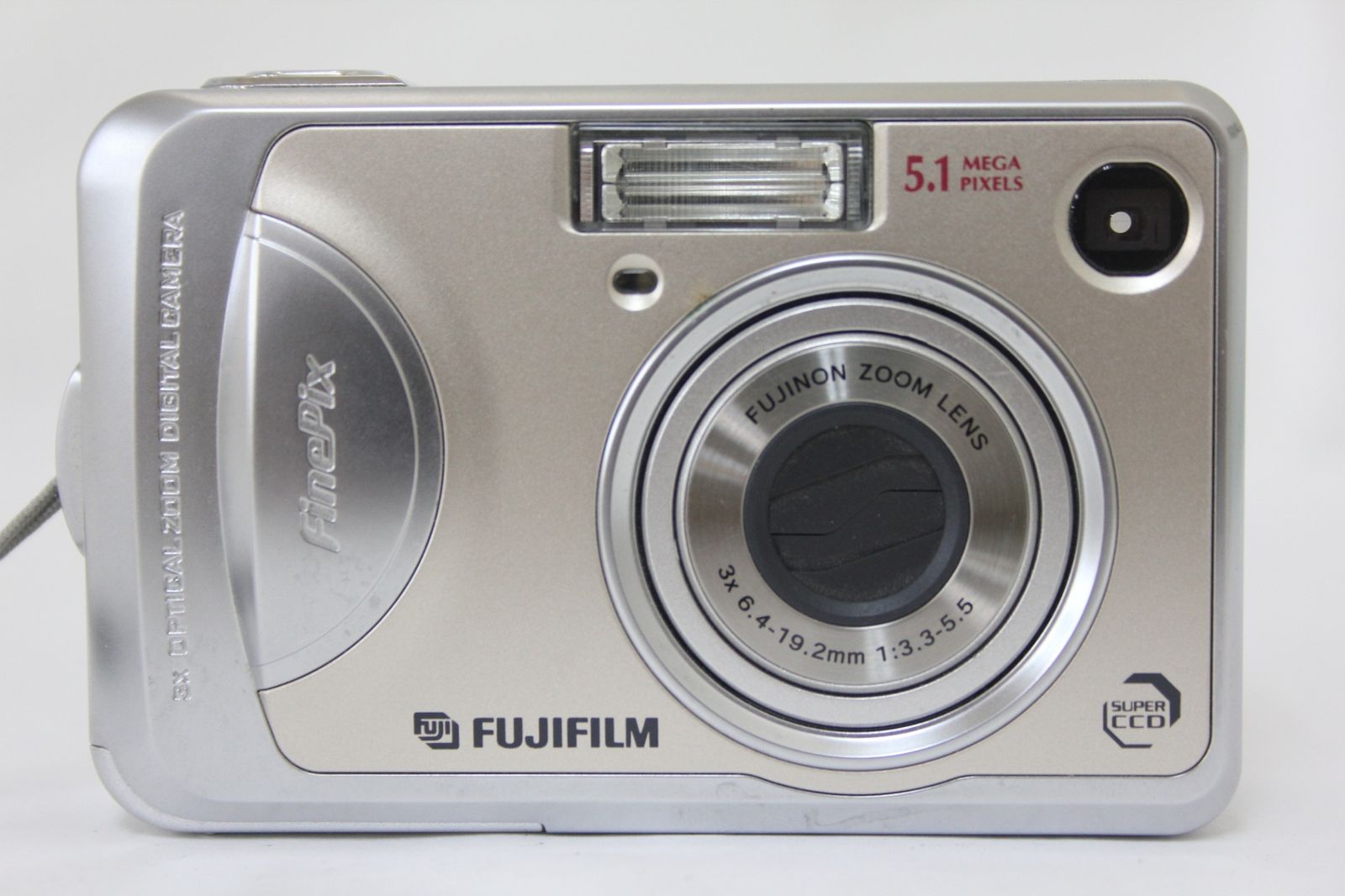 返品保証】 【便利な単三電池で使用可】フジフィルム Fujifilm Finepix A510 3x 元箱付き コンパクトデジタルカメラ v8754  - メルカリ