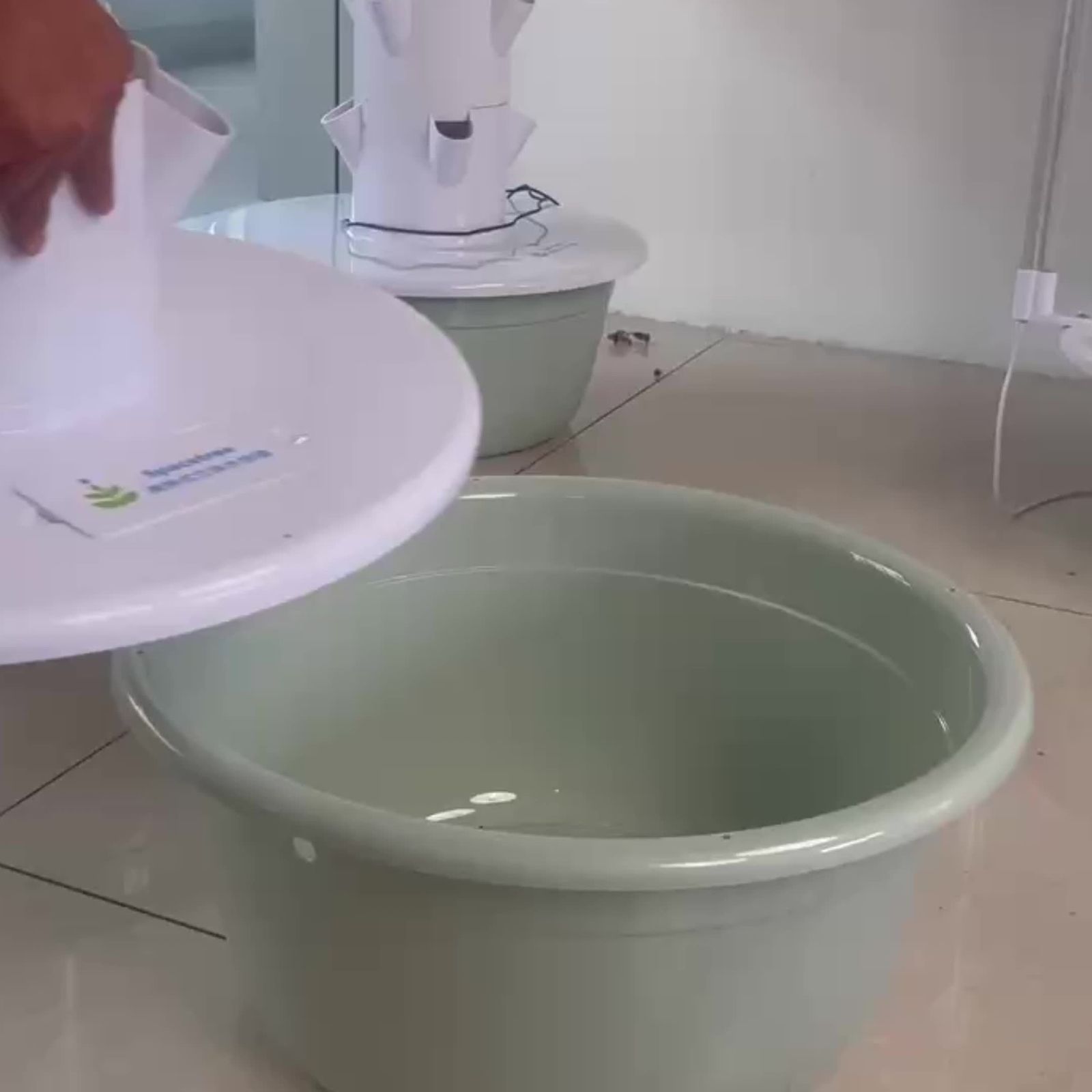 ABSプラスチック製ストロベリポット