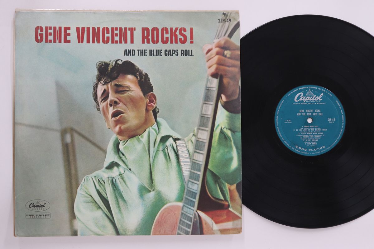 LP ジーン・ヴィンセントと彼のブル ヴィンセント・ロック 2LP49 東芝 /00260 LP ジーン・ヴィンセントと彼のブル ヴィンセント・ロック 2LP49