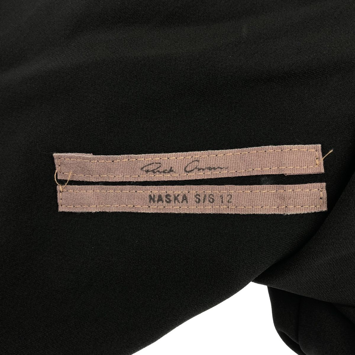 Rick Owens リックオウエンス 12SS ノースリーブマキシドレス  