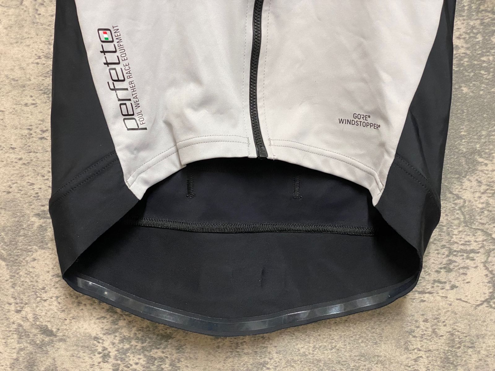 JM827 カステリ CASTELLI ロッソコルサ ROSSO CORSA 半袖 サイクルジャージ グレー M GORE WINDSTOPPER BRIGHTFACE_UK