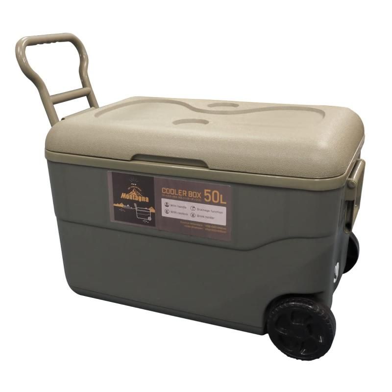 montagna クーラーボックス50Ｌ キャスター付き