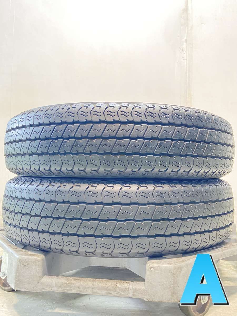 145/80R12 80/78LT nヨコハマ スーパーバン 356 n中古タイヤ サマータイヤ 2本セットn s12240704000