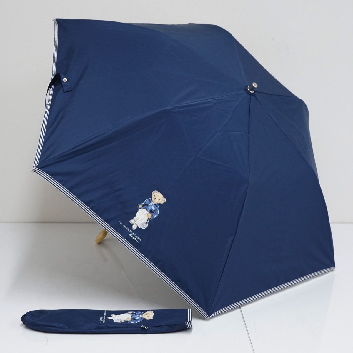 新品未使用 折りたたみ Ralph Lauren 傘 POLO RALPH LAUREN 折りたたみ傘 「WEB限定」遮光100% 晴雨兼用
