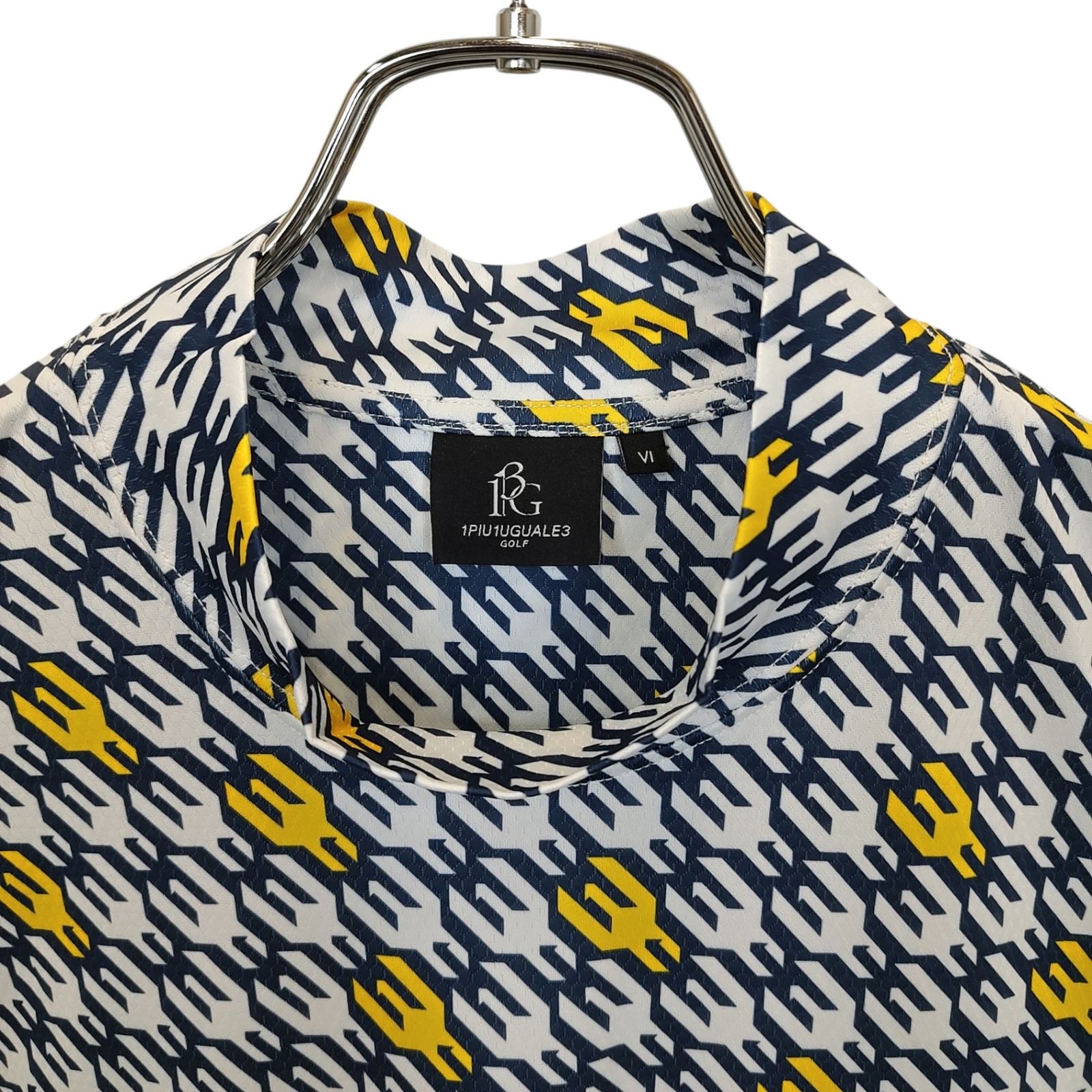 1PIU1UGUALE3 GOLF ウノピュウノ ゴルフ 113 GOLF S/S MOCK NECK