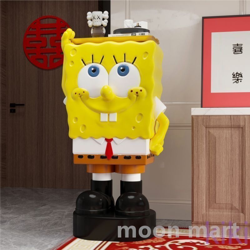 新品未使用スポンジ・ボブ 特大フィギュア 新品】 スポンジボブ