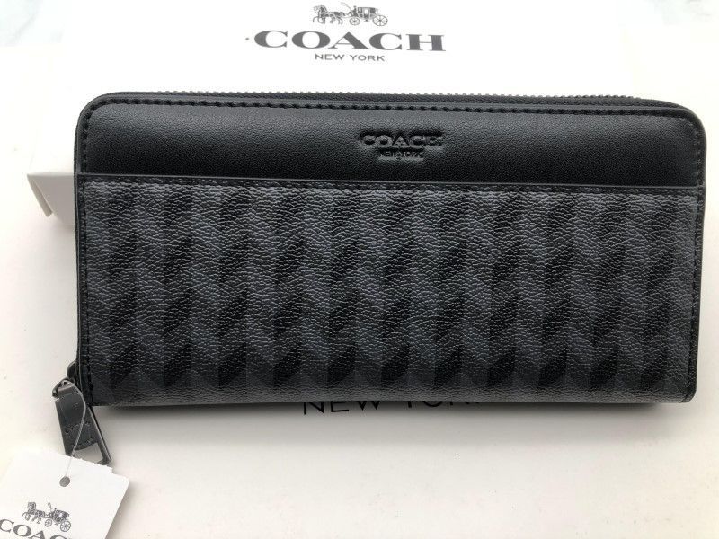 コーチ COACH 長財布 財布 シグネチャー アコーディオンラウンドジップウォレット新品 F29275 m197