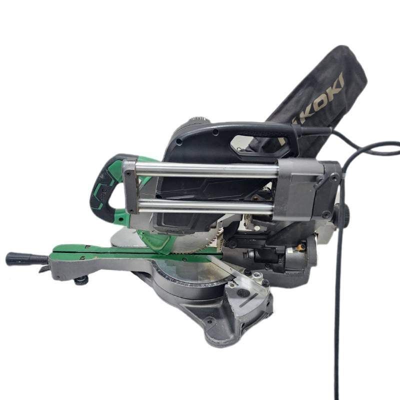 HiKOKI ハイコーキ 190mm 卓上スライドマルノコ C7RSHD グリーン 動作 済 電動工具 22509K475