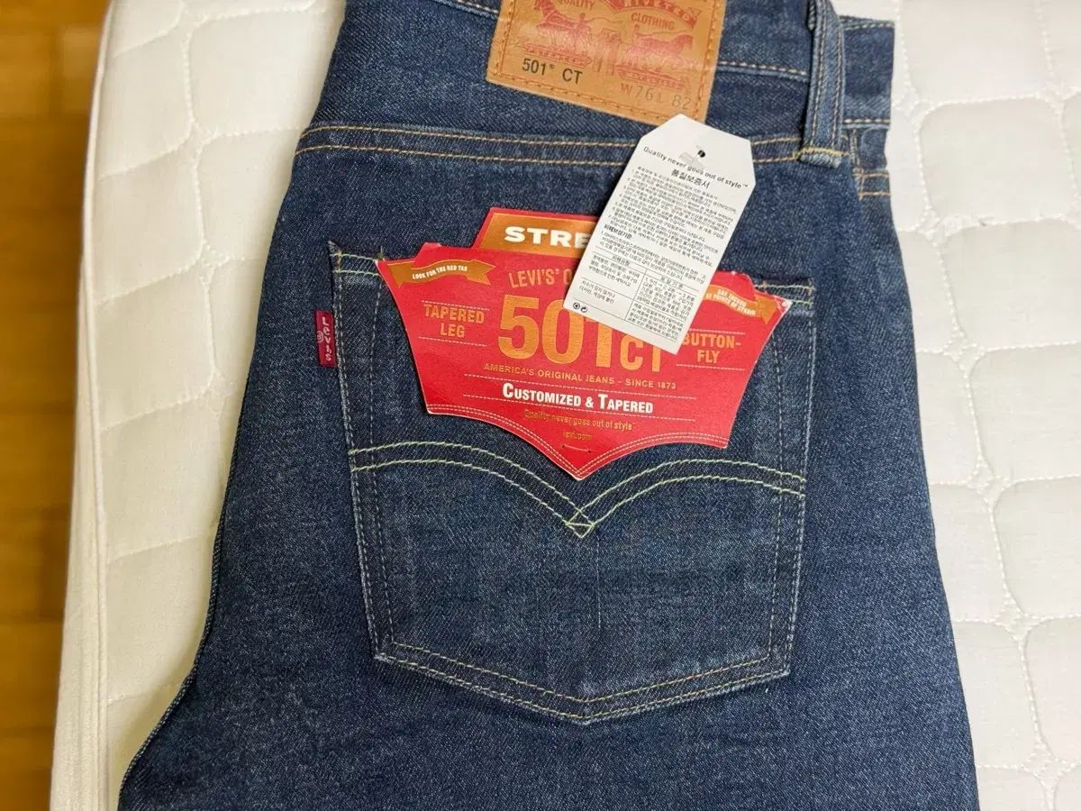 【雷市場（ポンジャン）商品韓国直送】 Levis 501 CT デッドストック W76 L82