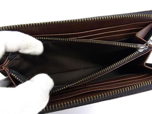 ■バーバリー■財布■長財布■レザー■ブラウン系■J0443 □バーバリー□財布□長財布□レザー□ブラウン系□J0443
