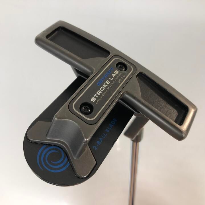 □オデッセイ□WHITE オデッセイ STROKE LAB パター 2 BALL BLADE HOT