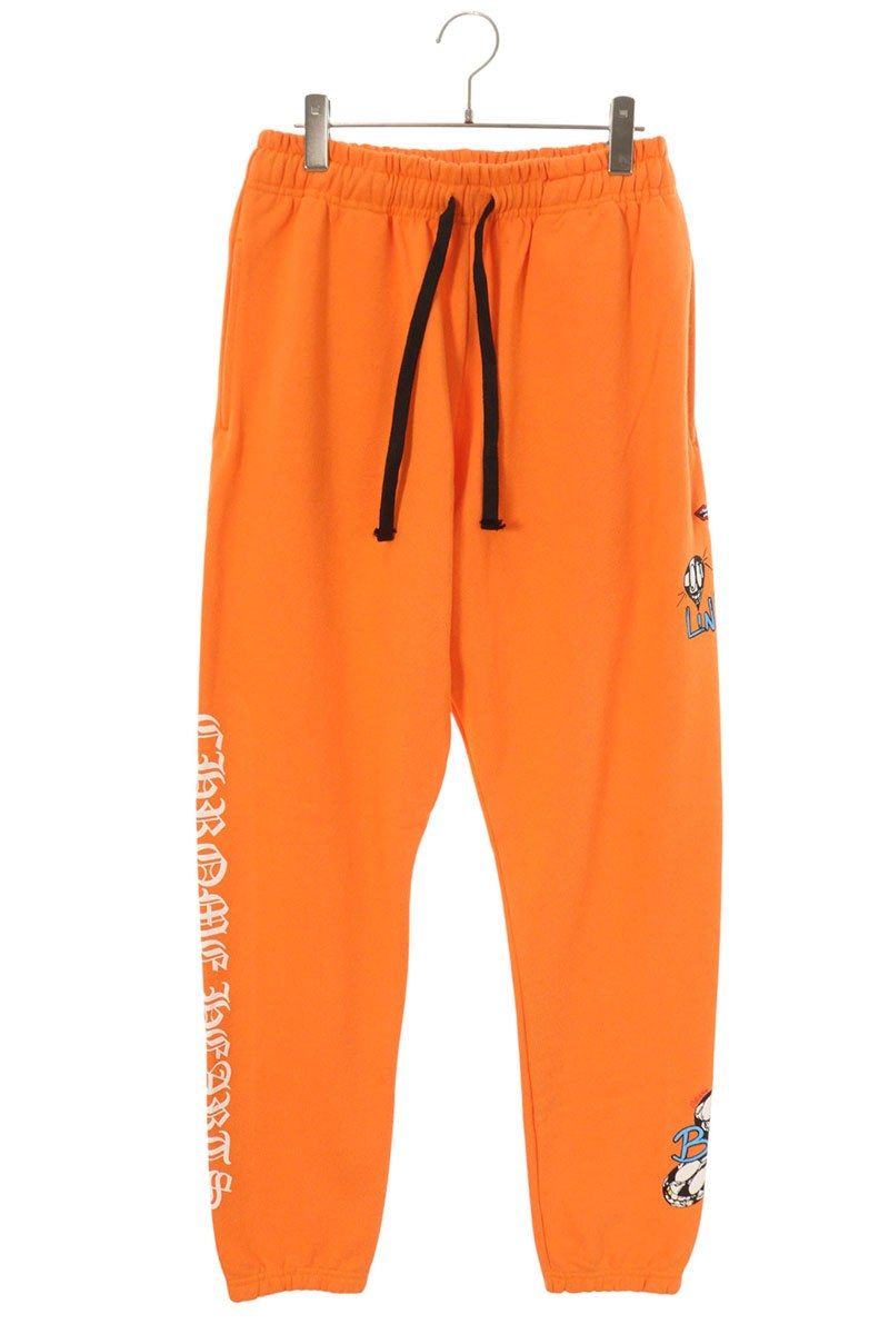 クロムハーツ PPO LINK BUILD SWTPANTS MATTY BOYプリントスウェットロングパンツ メンズ L