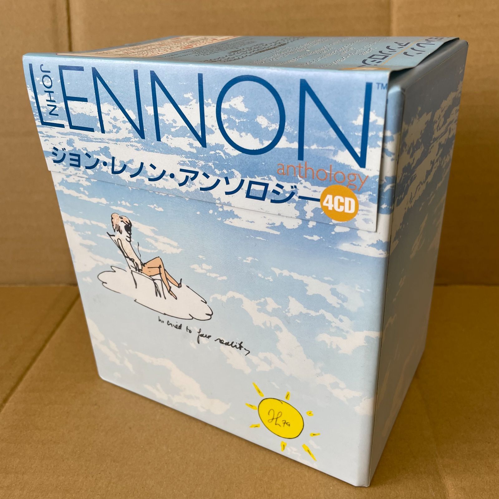 4CD BOX ジョン・レノン アンソロジー JOHN LENNON 未発表集 メルカリ