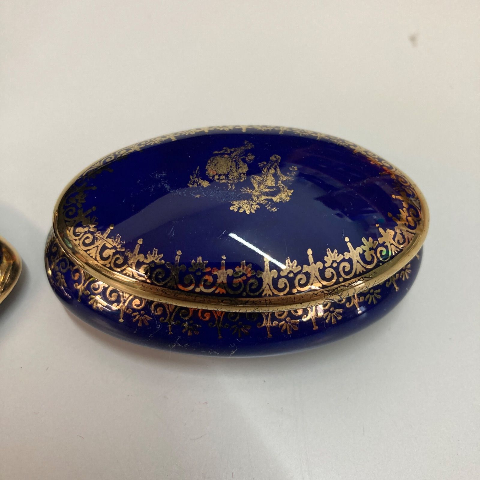 ※※リモージュボックス トリンケット 小物入れ 金彩 工芸品※※ リモージュ 小物入れ トリンケットボックス 小物入れ 金彩