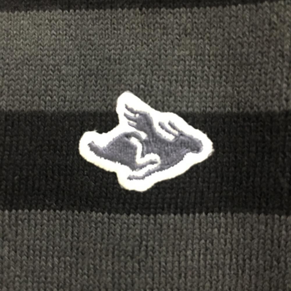 パーリーゲイツ　タートルネック　ニット　セーター　黒　ブラック　メンズ BLACK by VANQUISH タートルネック ニット メンズ ブランド