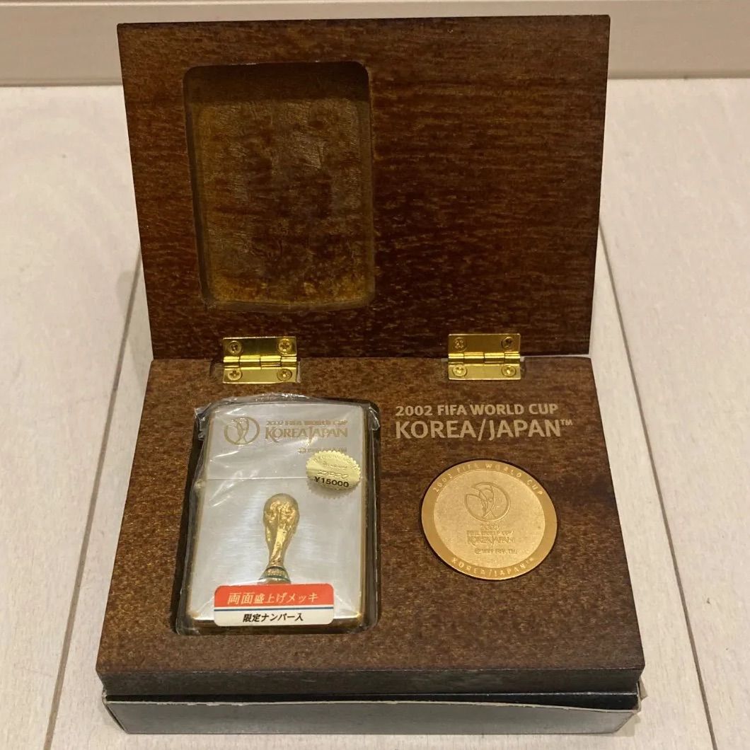 Zippo 2002 サッカーFIFAワールドカップ 記念ライター KOREA/JAPAN