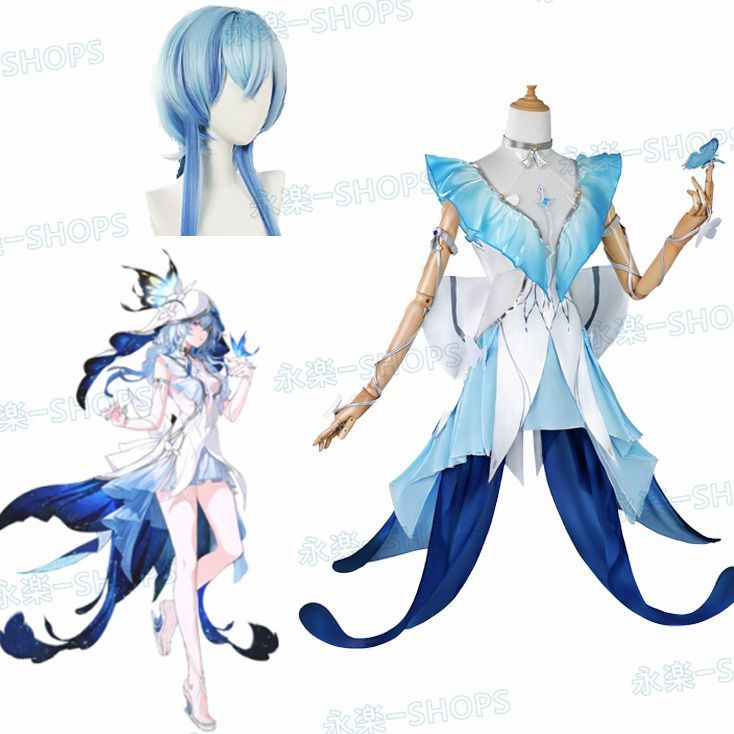 ウィッグ付き 鳴潮 めいちょう Wuthering Waves 守岸人 The Shorekeeper ショアキーパー ゲーム コスプレ衣装 cosplay イベンド 撮影 変装 仮装 学園祭 文化祭 舞台コスプレ 大人用 子供用
