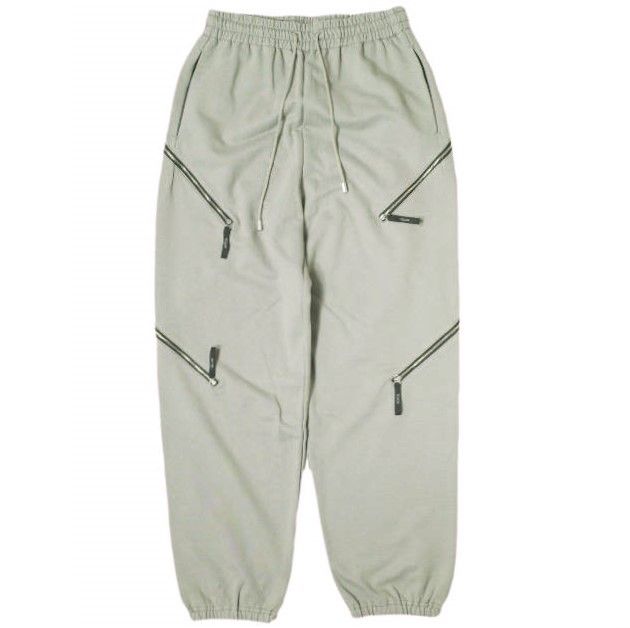 ROTOL ロトル 24AW TRANSFORM SWEAT PANTS トランスフォームスウェットパンツ R24WPEM27 2 GRAY イージー ジップ 裏毛 ボトムス g21931