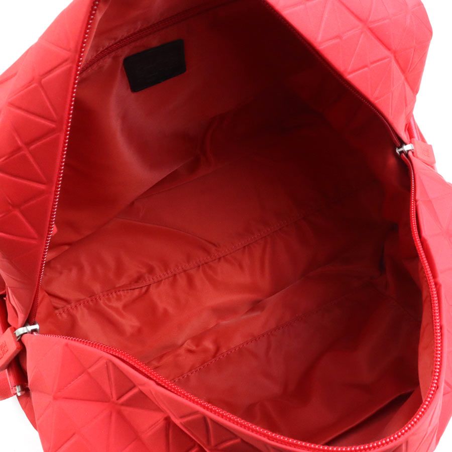 【希少 高級◎】プリーツプリーズ ハンドバッグ 変形 赤 イッセイミヤケ PLEATS PLEASE ISSEY MIYAKE プリーツプリーズ イッセイミヤケ