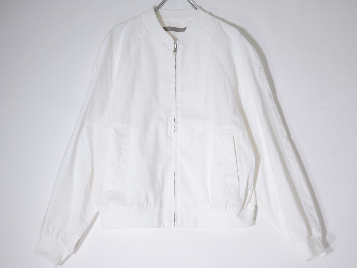 美品✨ セオリーリュクス Crisp Linen Dipti ブルゾン 洗える Theory luxeセオリーリュクス Crisp Linen Diptiブルゾン ジャケット