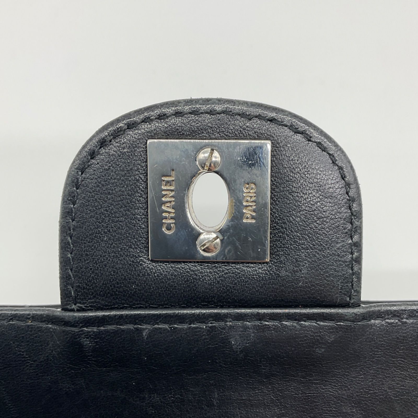 CHANEL シャネル カメリア ココマーク パテントレザー チェーン 