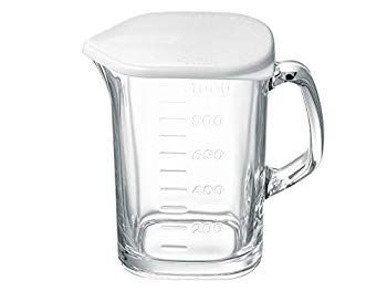 【】バーミックス Bamix 専用容器 ガラスピッチャー ふた付き 目盛り付き 容量1000ml 6g7v4d0