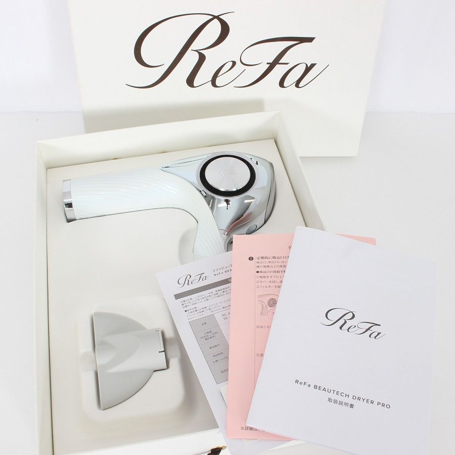 MTG ReFa BEAUTECH DRYER PRO RE-AJ02A ホワイト リファ ビュー